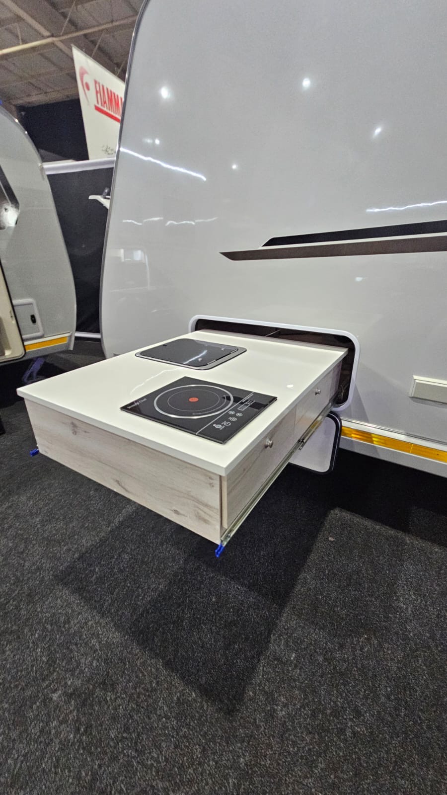 Slide-Out Cooktop
